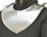 Plate armour Gorget for LARP armour