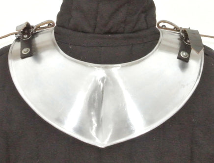 Plate armour Gorget shoulder LARP armour