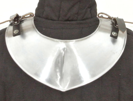 Plate armour Gorget shoulder LARP armour