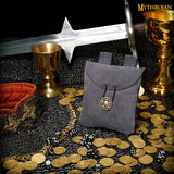Purple  renaissance leather bag