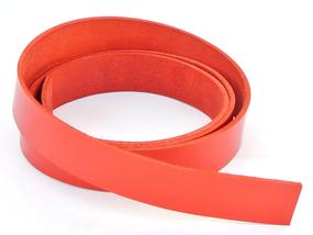 Red Belt Blank 30mm - Veg Tan