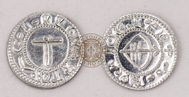 Regnald King of York grandson of Ivar the Boneless and great grandson of Ragnar Lodbrok. Viking Penny Coin