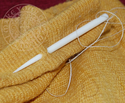 Bone sewing needle for Middle Ages and dark ages craft and hobbies