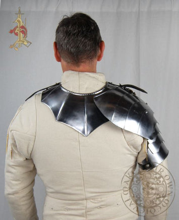 Renaissance plate armour shoulder pauldron