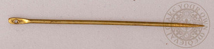 Renaissance reproduction brass needle for historical reenactment medium size