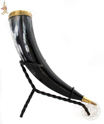 game of thrones lannister Drinking horn with lion head terminal