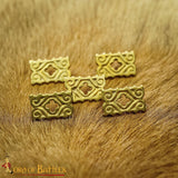 Renaissance quatrefoil belt mount for making middle ages belt