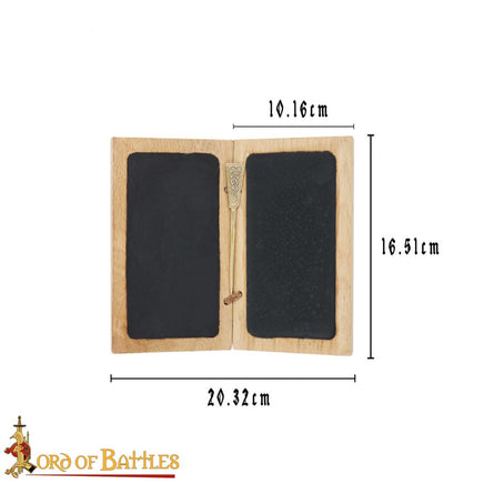 Renaissance wax tablet with stylus reproduction