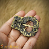 Reproduction medieval belt buckle 15th century