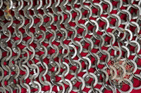 Riveted chainmail coif medieval armour Australia