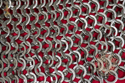 Riveted chainmail coif medieval armour Australia