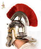 Roman Imperial Gallic Helm armour with plume