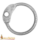 Round rivetted mail rings