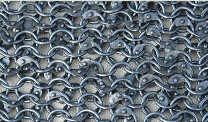Loose Chainmail Rings 9mm 16g Round Ring. Includes Round Rivets