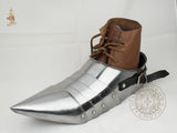 Sabaton 14th century plate armour for medieval reenactment