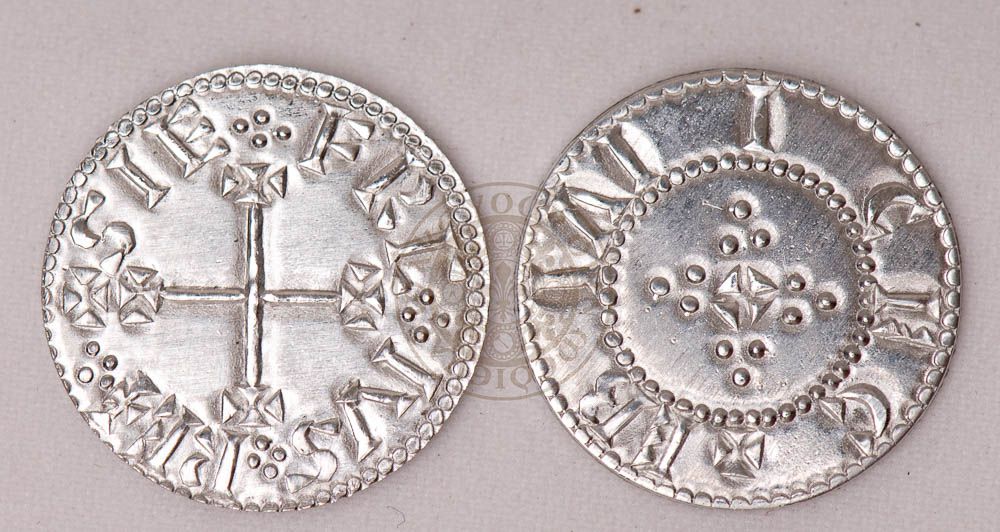 Siefredus Viking King of Northumbria 9th century reproduction coin