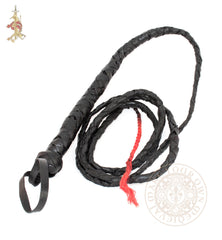 Six foot leather bullwhip indiana jones or catwoman costume