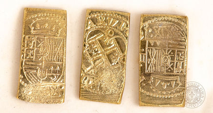 Spanish Pirate Gold Ingot Trade Cob Bar
