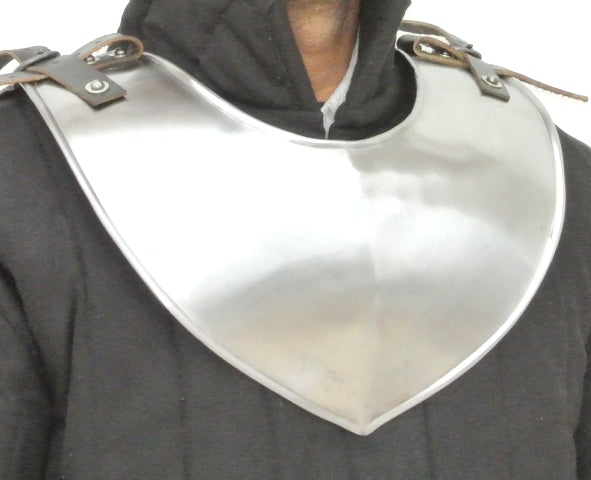 Steel Gorget for LARP armour