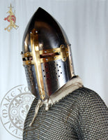 Sugarloaf crusade helm Medieval armour