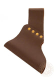 Sword Frog for LARP in brown leather