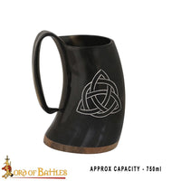 Triqueta Ale Horn Tankard