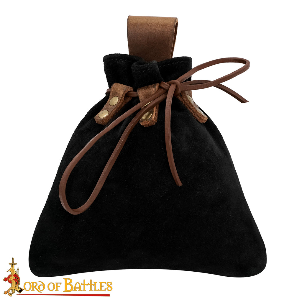 Tudor Leather Bag Black