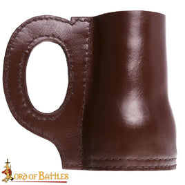 Tudor Leather Tankard Jack for drinking ale and beer