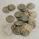 Tudor Elizabeth 1st Ha-Penny Coin Reproduction