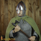 Viking 10th century reproduction helm made from 14 gauge steel