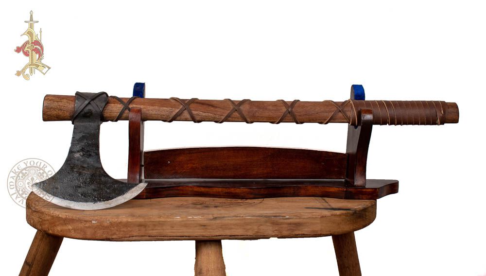 Viking Axe Slavic Style - Functional High Carbon and Tempered