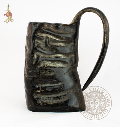 Viking Buffalo Horn Tankard for drinking and fasting