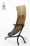 Viking Dragon scale drinking horn