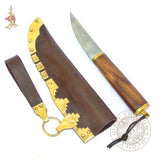 Viking Knife with Scabbard based on Birka grave find