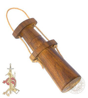 Viking Needle Case made from wood for dark ages sewing and arts and crafts-Edit
