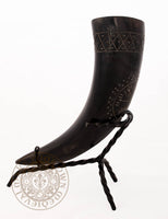 Viking Runic Vegvísir Drinking Horn