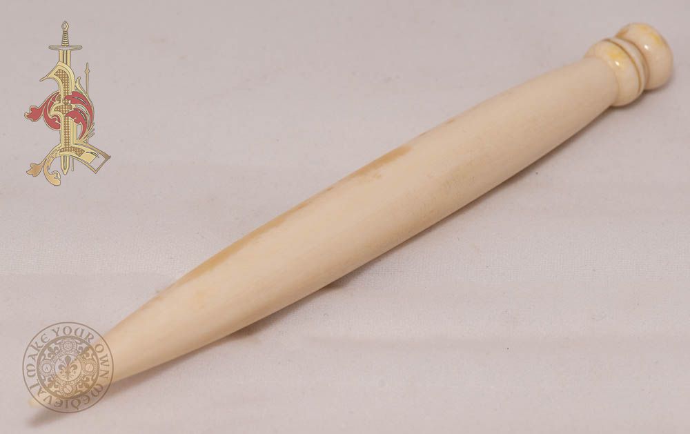 Viking awl made from bone for making clothing and leather working crafts