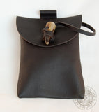 Medieval toggle pouch or bag accessory for costume