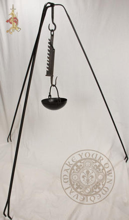 Viking forged cooking equipment fire black smith forged