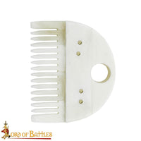 Viking beard comb made from bone