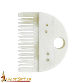 Viking beard comb made from bone