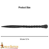 Viking forged ear spoon