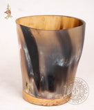 Viking horn glass