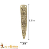 Viking knotwork design belt strapend