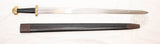 Viking war sword with scabbard