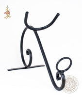 Viking wedding drinking horn stand