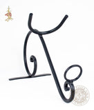 Viking wedding drinking horn stand