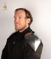 Visby style early 14th century spaulder armour