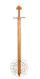 Wooden Viking long sword