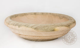 Wooden bowl for medieval, Viking and sca reenactment and LARP feasting